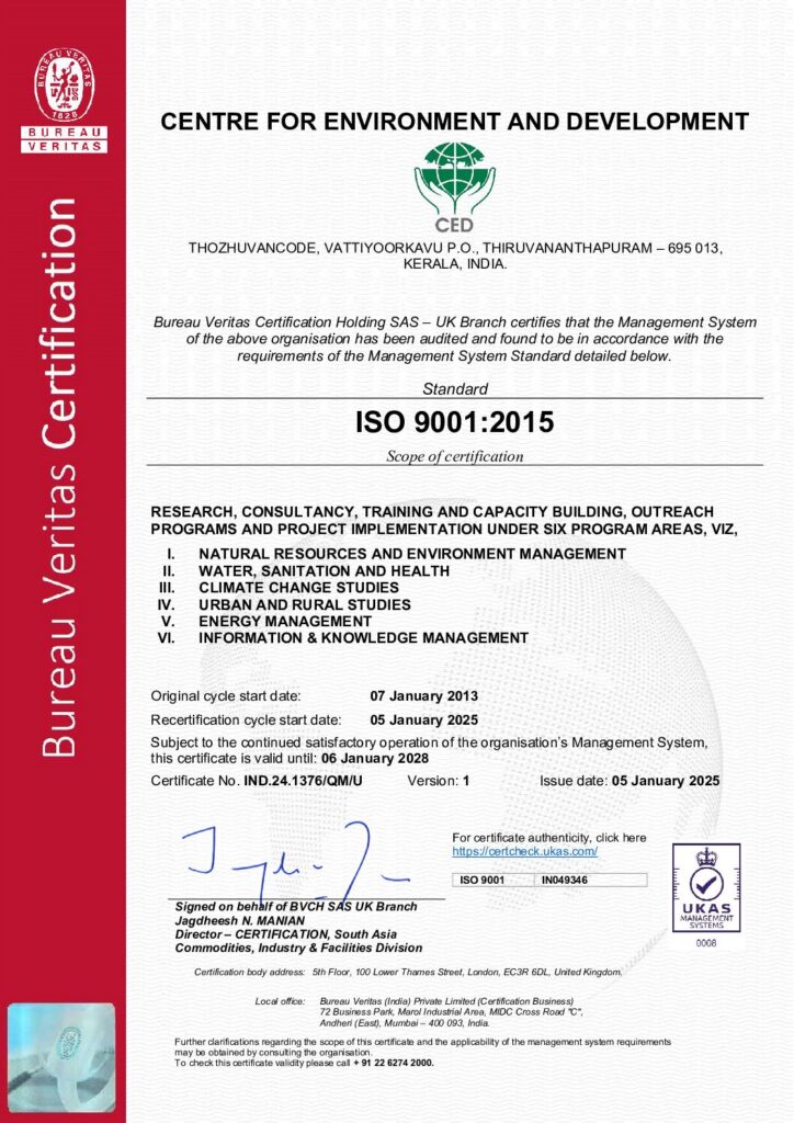 ISO 9001:2015 Certification